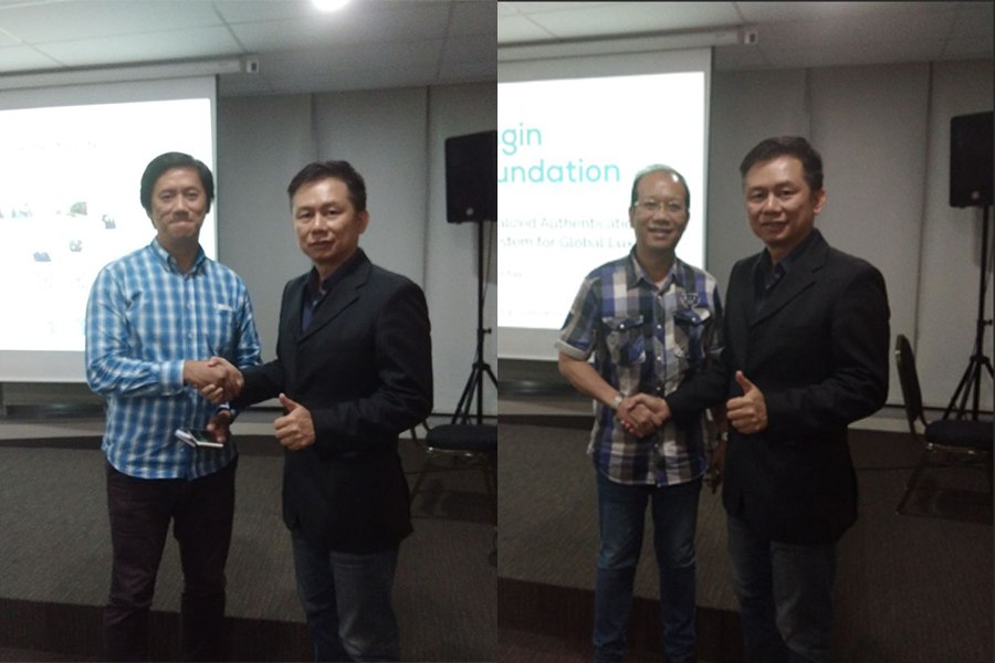 With our quiz winner. Congratulations Mr. Ludi and Mr.Yosafat